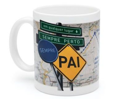 Caneca de cerâmica